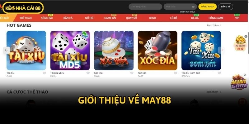 Giới thiệu về May88