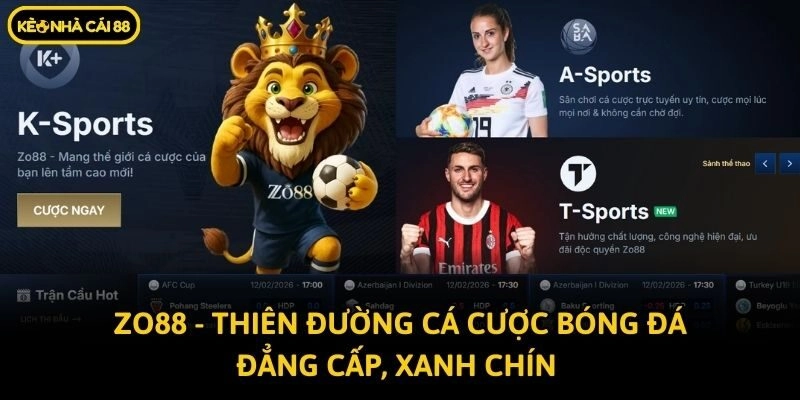 Zo88 – Thiên Đường Cá Cược Bóng Đá Đẳng Cấp, Xanh Chín 